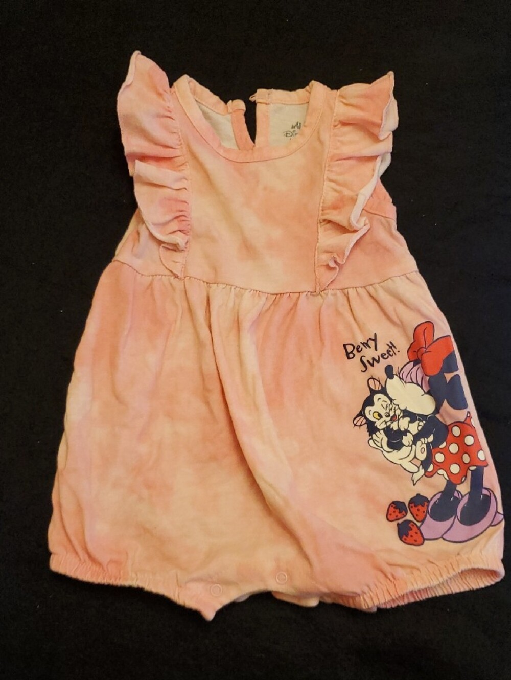 Two Minnie Mouse Rompers - Picture 3 of 5